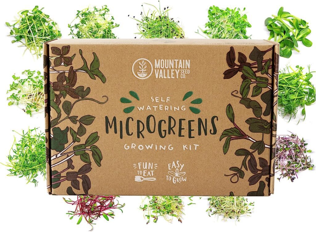 Mountain Valley Seed Co. Indoors Microgreens Kit