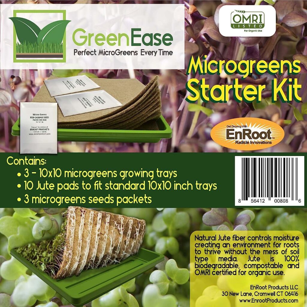 GreenEase Microgreens Starter Kit