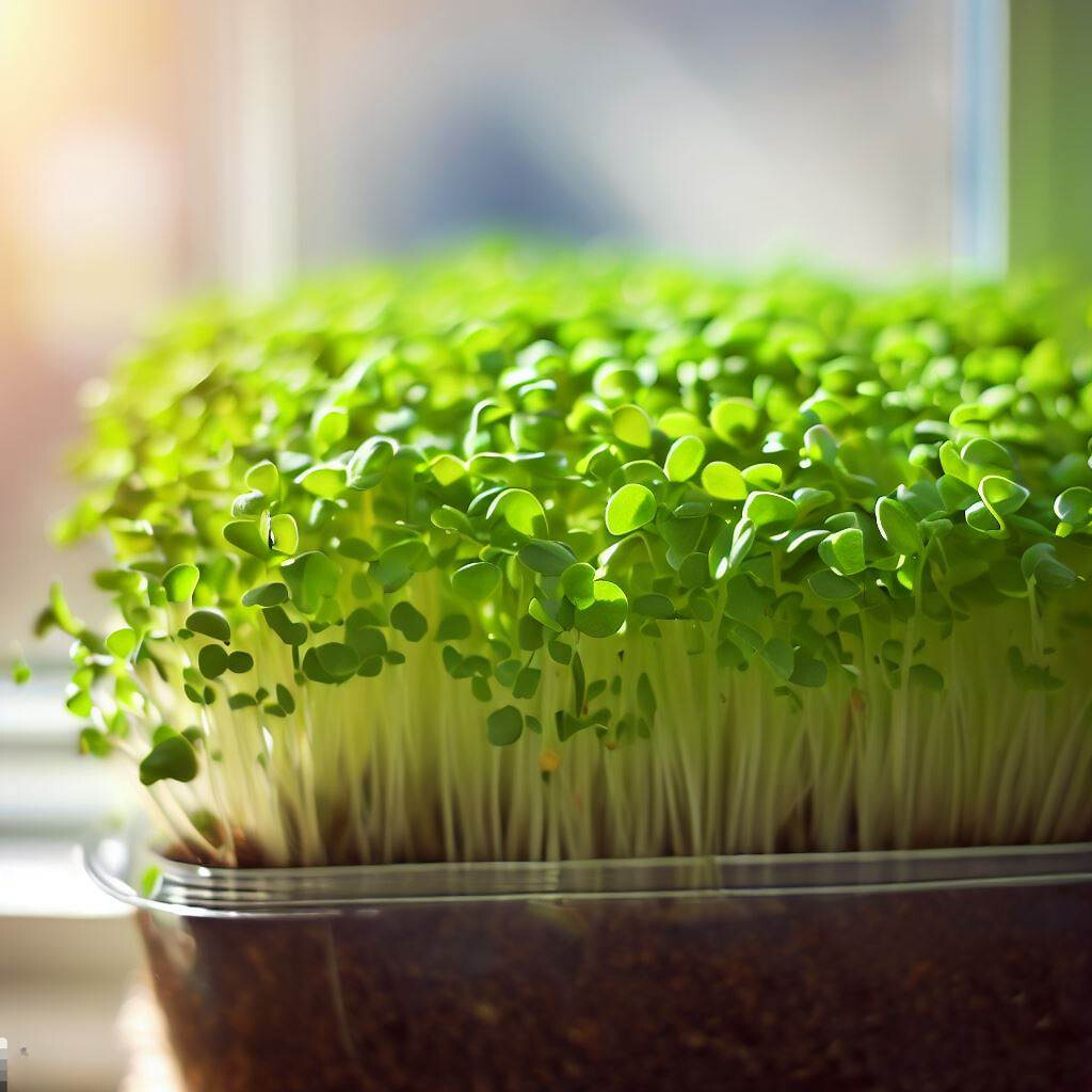 Grow Microgreens in soil