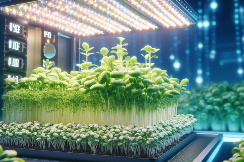 Led Grow light for Microgreens