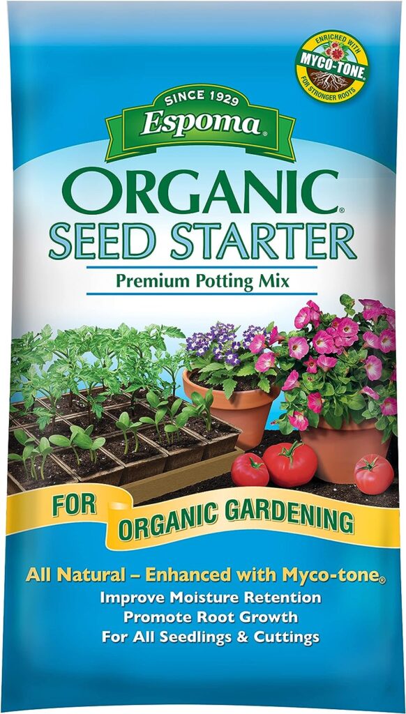 Espoma's Organic Seed Starter Premium Potting Mix 